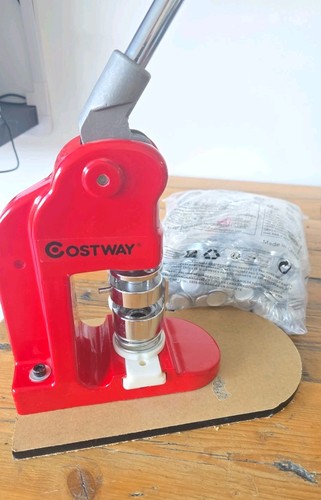 Costway badge maker 25mm pin - badge,