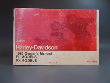 original HARLEY owners manual