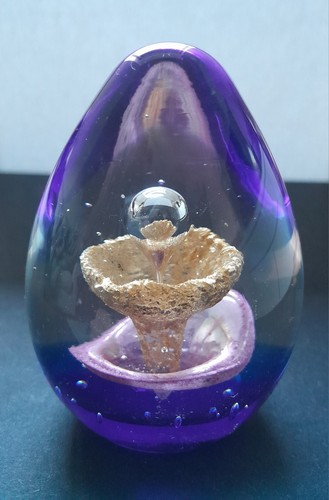 Murano blau gold - murano, glitter