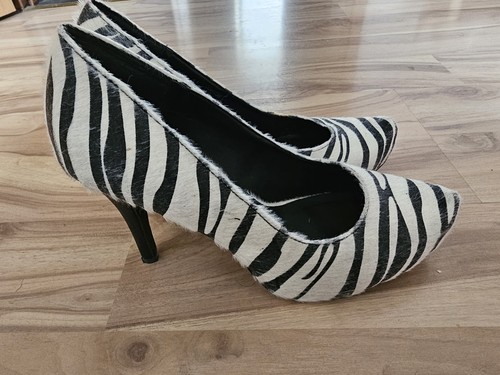 Damen oliver pumps - zebra, gr