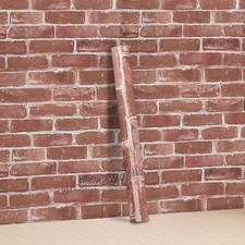 3D Tapete Steinoptik Braun Rot