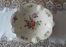 Alte, große Obst - Fußschale