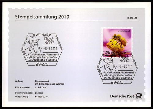 Brd sonderstempel blatt - brd, sonderstempel-blatt