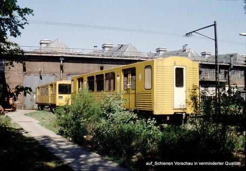 Dia typ bahn - typ, u-bahn
