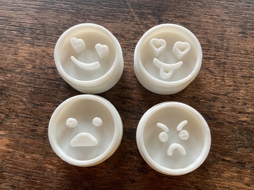 Stempel aus pla - 3d, töpfern