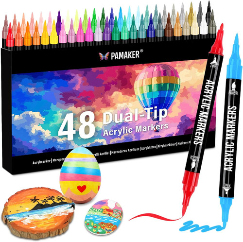 Pamaker farben acrylstifte - 48,