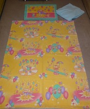 Bettwäsche, Kopfkissen, Bettbezug, für Kinderbett, bunt, warm