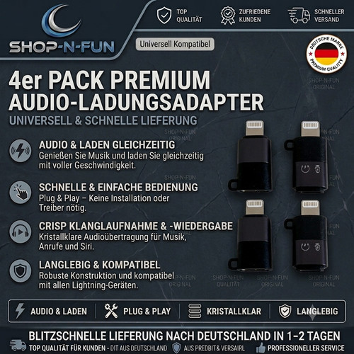 Ios iphone auf usb - c, adapter