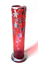 Riesige jugendstil vase mit - riesige, jugendstil-vase