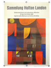 Vtg ausstellungs plakat - vtg,