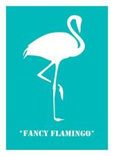 Schablone Flamingo Vogel Tiere