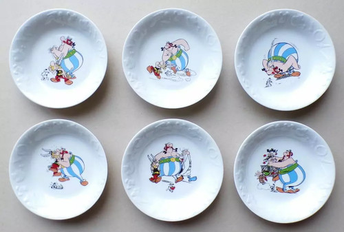 Asterix limoges porcelain - asterix,
