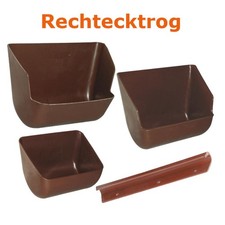 Rechtecktrog Kälbertrog