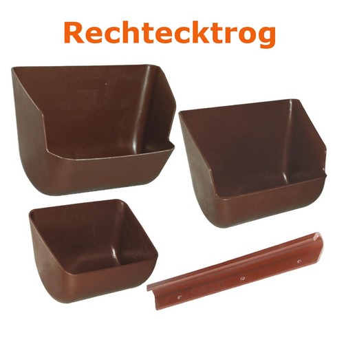 Rechtecktrog kälbertrog - rechtecktrog,