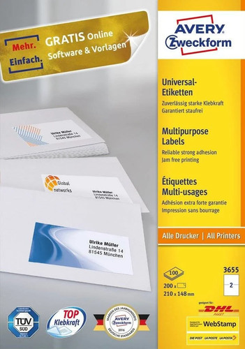 Avery zweckform 3655 - avery,