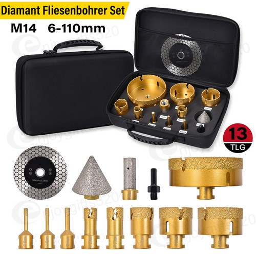 M14 diamant fliesenbohrer set - diamant,