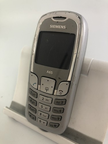 Siemens a65 silber - siemens, entsperrtes