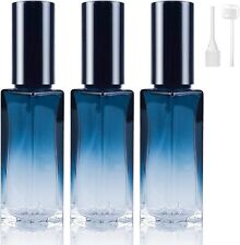 3 x Parfümzerstäuber Nachfüllbar 10ml Portable Glas Zerstäuber Unterwegs Männer