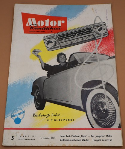 Motor rundschau 1959 - motor,