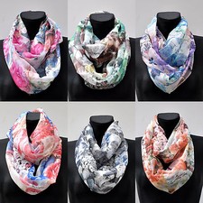 Loop Schal Seide Seidentuch