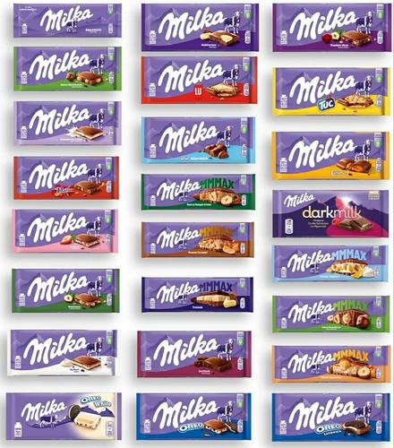 Milka schokolade erdbeeren - schokolade,