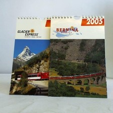 Bernina Express/ Glacier Express. 2 Kalender 2005