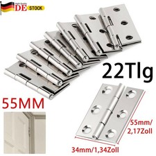 22X Edelstahl Scharniere