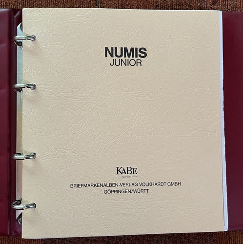 Münz album numis junior x - münz,