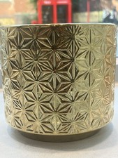 Mondex BLUMENTOPF Neva Gold 20/20/19 cm Keramik M.