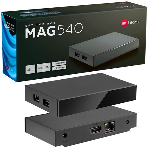 Box mag 540 receiver - tv, hevc