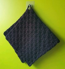 Wunderschöne Topflappen / gehäkelt im C2C Muster Handarbeit Boho Hygge Scandi Sw