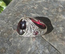 Ring französische lilie - Ω,
