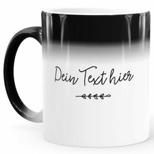 Zaubertasse Wunschtext selbst