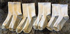 Socken Set Herren Einheitsgröße 4x Paar Weiß