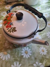 Wasserkocher Emaille, Teekessel