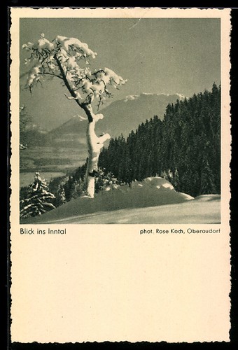 Ansichtskarte blick ins - blick,