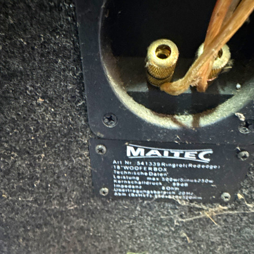 Maitec lautsprecher - maitec, 10"