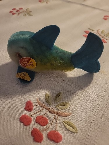 Steiff flossy fisch vintage - steiff,