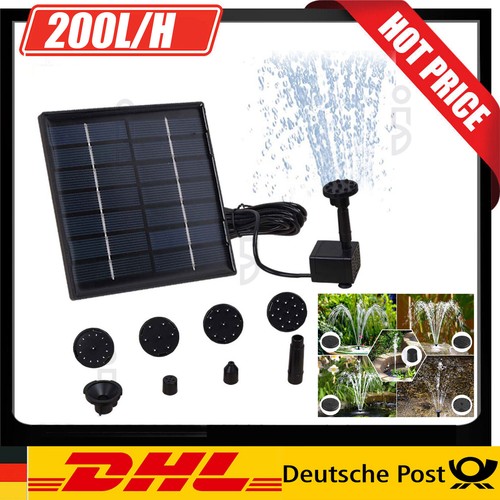 Solar teich pumpe - 1.5w,