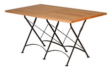 Teak klapptisch bellevue 150 - teak,