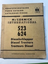 Original IHC Mc CORMICK ERSATZTEILKATALOG FÜR DIESELSCHLEPPER 523 624