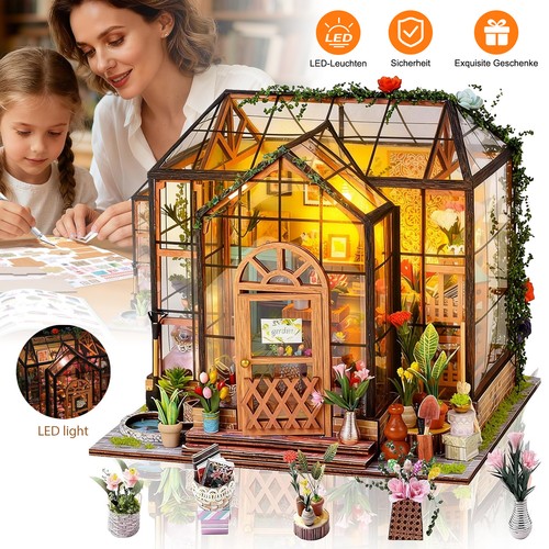 Holz puppenhaus bausatz - puppenhaus,