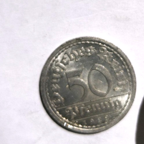 Weimarer republik pfennig - weimarer,