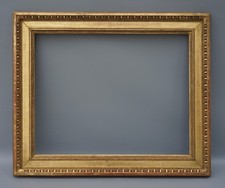 Plattenrahmen 19 Jhd vergoldet