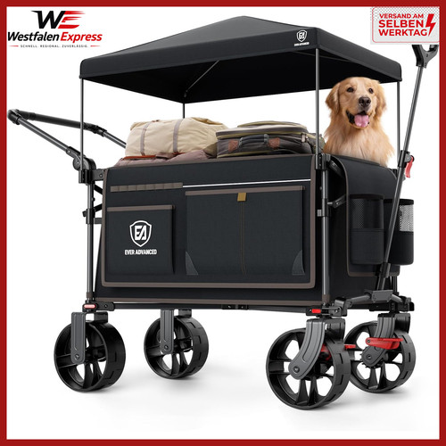 Bollerwagen xxl faltbar 225l - bollerwagen,