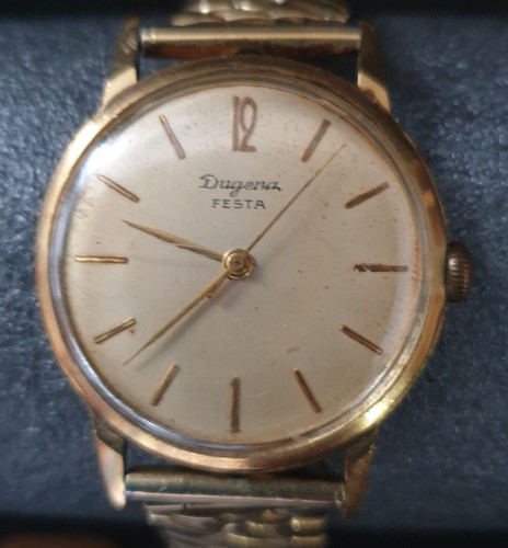 Dugena festa quartz - dugena, herrenuhr