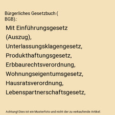 Bürgerliches Gesetzbuch [