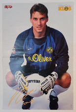 Stefan Klos / Mark Philippoussis Autograph 1997 BRAVO Sport Poster 42 x 28 RARE