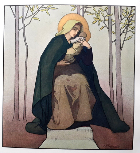 Noel madonna kind - kind,
