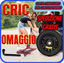 Platzsparend Notrad Ab 16 Rad 4 Löcher für Fiat 500 Abarth Mit Cric Schlüssel P